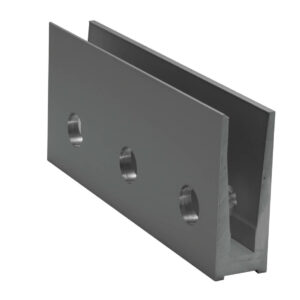 Profilo ringhiera SIMPLE SIDE(vetro di sicurezza incolato) 2 x 8mm