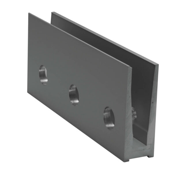 Profilo ringhiera SIMPLE SIDE(vetro di sicurezza incolato) 2 x 8mm