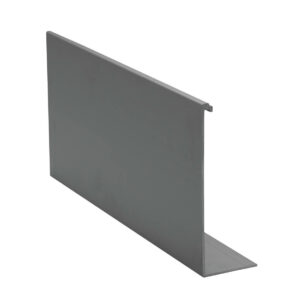 Profilo di copertura SIMPLE SIDE (vetro di sicurezza incolato) 2 x 8mm con 4000mm di lunghezza per profili di ringhiera in alluminio
