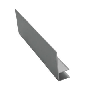 Profilo di copertura basso con 4000mm di lunghezza per profili di ringhiera in alluminio per vetri di sicurezza incolati 2x8mm