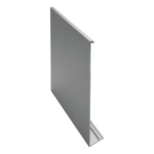 Profilo di copertura alto con 4000mm di lunghezza per profili di ringhiera in alluminio per vetri di sicurezza incolati 2x8mm