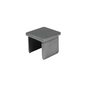 Nutrohr-Endkappe/Abschlussstück für eckige 40x40mm Nutrohre