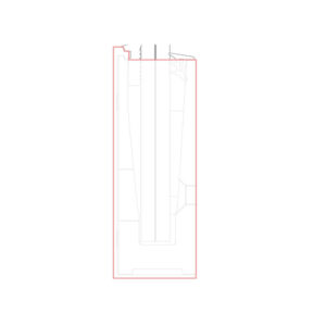 tappo destro/sinistro per ringhiera SIMPLE SIDE(vetri di sicurezza) 2x8mm