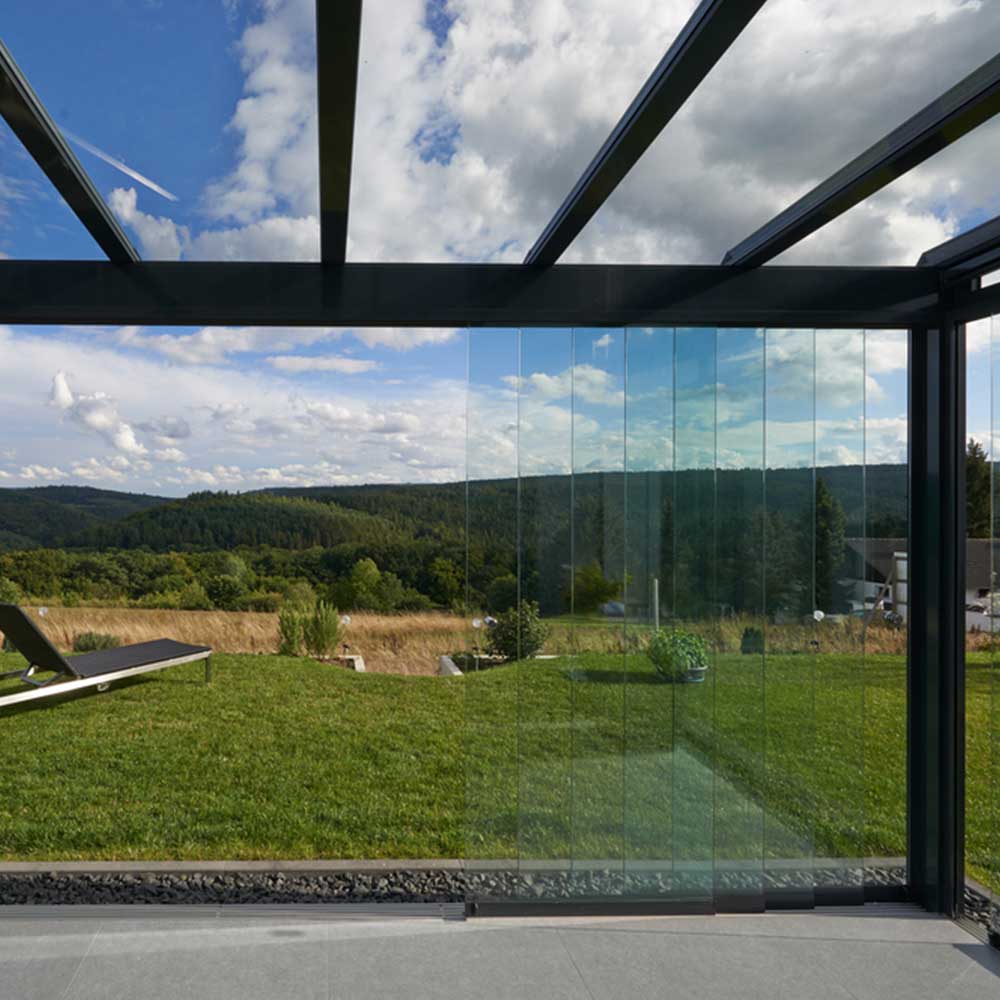 Glasschiebetür für Terrasse & BalkonBalkonglastür Terrasenverglasung Glastür Glassonline24 konfigurieren Konfigurator
