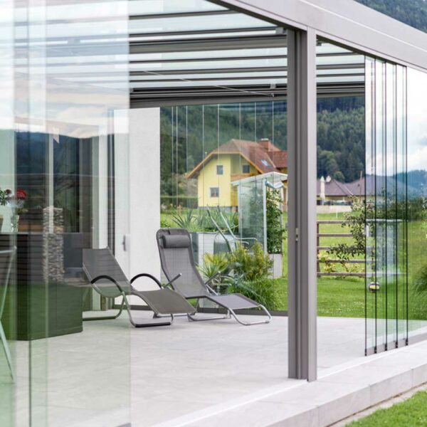 Glasschiebetür für Terrasse & BalkonBalkonglastür Terrasenverglasung Glastür Glassonline24 konfigurieren Konfigurator