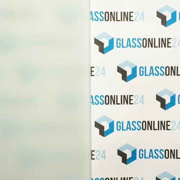 VSG 2x Klar/mattweiß Glas Konfigurator maßgefertigt Glas nach Maß online bestellen Zuschnitt Folie