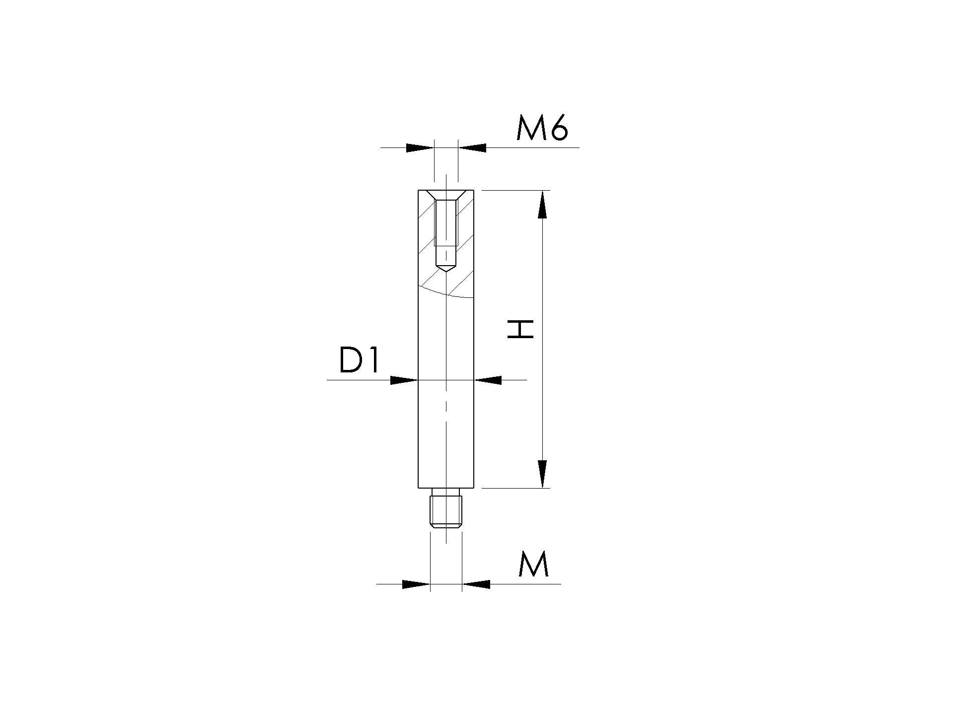 Verbindungsstift zum Schrauben H75D14mm_1